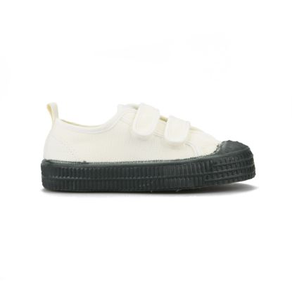 Picture of S.M.KID VELCRO 10 WHT/515 GRN