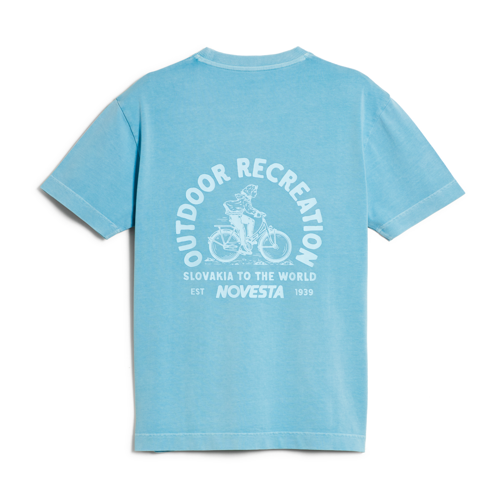 Picture of NOVESTA T-SHIRT BIKER GIRL WMN OCEAN