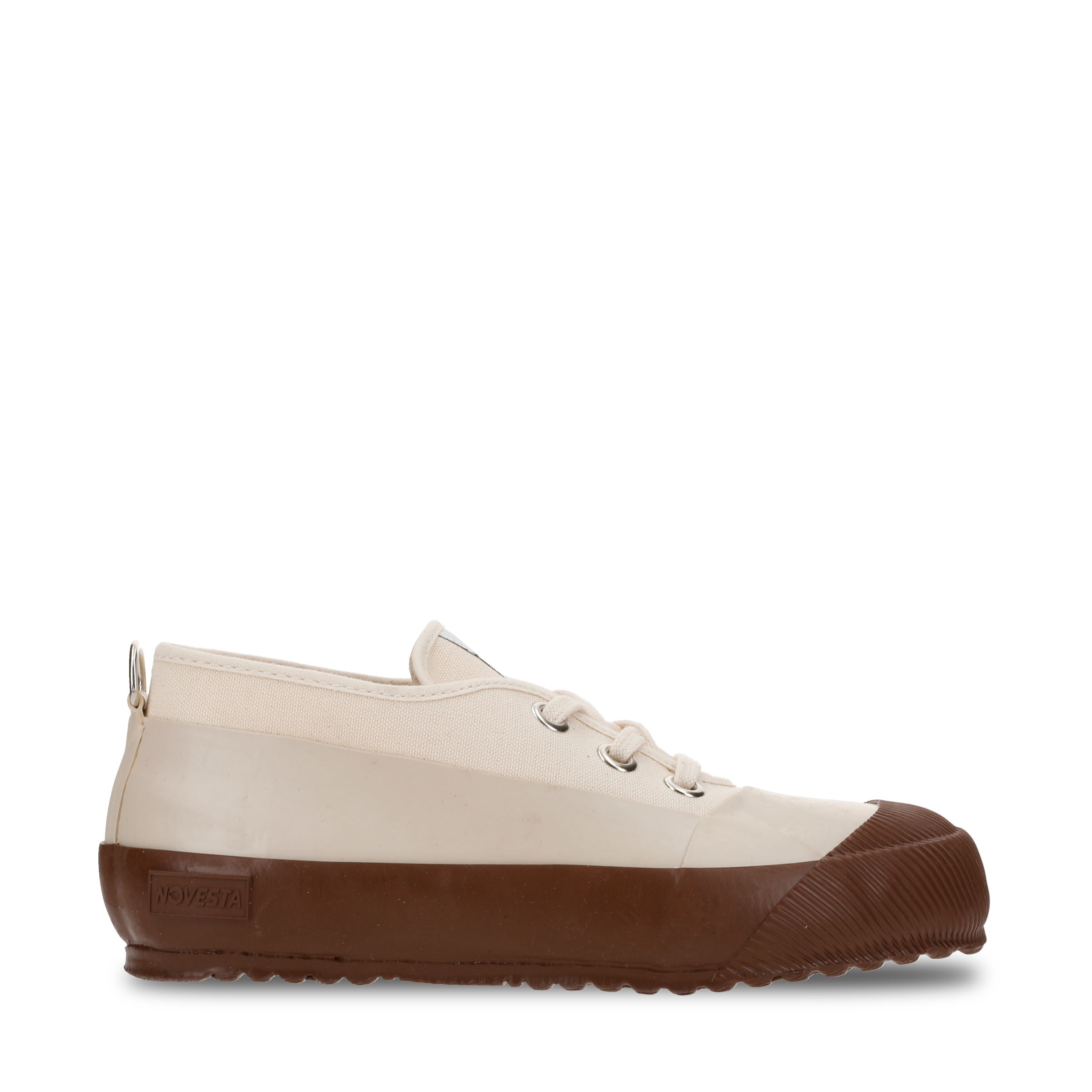 Bild von Rubber Sneaker Low ecru/brown